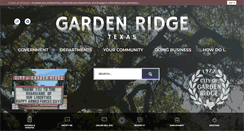 Desktop Screenshot of ci.garden-ridge.tx.us